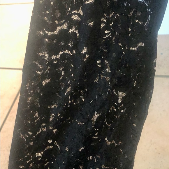 Chico’s Black long sleeve Lacey top Size 3 - Picture 4 of 4
